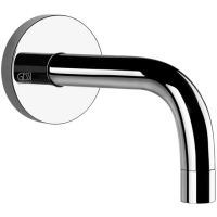 Излив для ванны Gessi Via Tortona 44285#031 100 мм, цвет хром