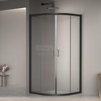Душевой уголок RGW Passage PA-52B 100×100 03085200-14 профиль черный, стекло прозрачное