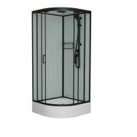 Душевая кабина Frank F409/1 Black 90х90