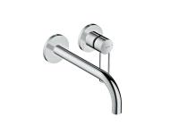 Смеситель для раковины, Hansgrohe, Axor Uno, цвет-полированное золото