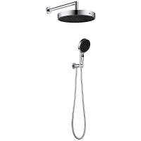 Комплект верхнего и ручного душа Boheme Cell 427-CR Хром