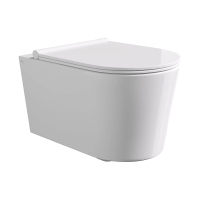 Унитаз Alice Form 22300101 подвесной, безободковый, без сиденья, 50x35 см, белый