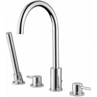 Смеситель на борт ванны Abber Wasser Kreis AF8113, цвет хром