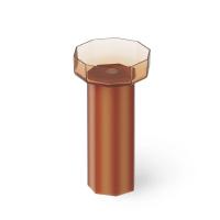 Раковина Dea Design Pedestal Basin DD2025 480 R1 напольная, без отв., Glasstech, прозрачная смола, 48х45.6х90см., Sunset R1