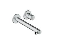 Смеситель для раковины, Hansgrohe, Axor Uno, цвет-шлифованное золото