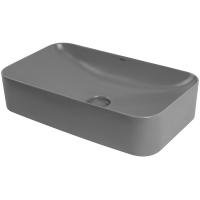 Раковина 60.5x35 см Abber Rechteck AC2204MG, цвет серый матовый