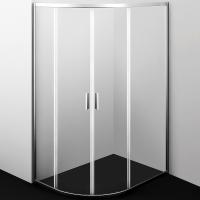 Душевой уголок WasserKRAFT Lippe 120×90 45S24 профиль хром, стекло прозрачное