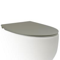 Сиденье для унитаза AeT Dot 2.0 C555R131 c микролифтом SoftClose, цвет бежевый матовый