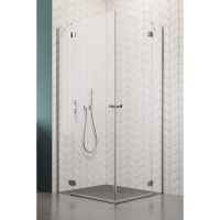 Душевой уголок Radaway Torrenta KDD 80Lx80R 132262-01-01 профиль хром, стекло прозрачное