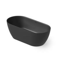 Ванна Dea Design Edge DD8670 1500 16 отдельностоящая, Solid Surface, 150x75x57см., Black №16
