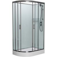 Душевая кабина 120x80x215 см Frank F412R М Brilliant 20093 текстурное стекло
