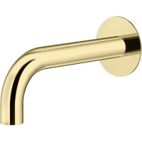 Излив для ванны Plumberia Selection IXO SPT0060OR 212 мм, золотой