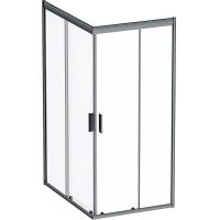 Душевой уголок AM.PM Gem 120×90 W90G-404-120290-BT профиль черный матовый, стекло прозрачное
