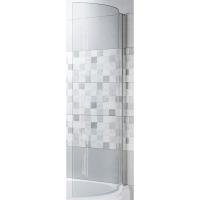 Шторка на ванну Riho Novik Z108 90 G003039120 (GZT91000892) R профиль хром, стекло прозрачное