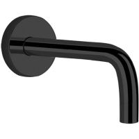 Излив для ванны Gessi Via Tortona 38780#299 166 мм, цвет черный XL