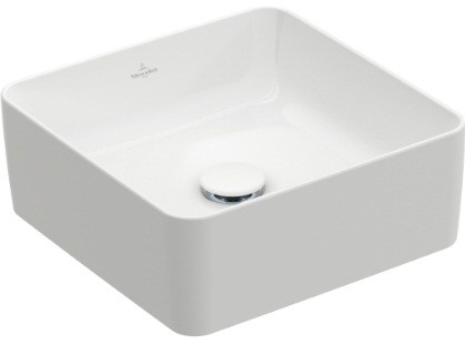 Раковина Villeroy & Boch Collaro 4A213801 накладная, 38x38 см, альпийский белый