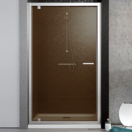 душевая дверь radaway twist dw 100 коричневое