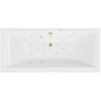 Акриловая ванна Excellent Savia Duo 170x80 "RELAX" цвет бронза