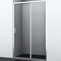 Душевая дверь WasserKRAFT Main 110 41S13 профиль хром, стекло прозрачное