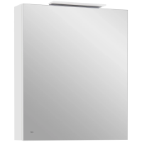 Зеркальный шкаф 60x70 см белый глянец R Roca Oleta A857646806
