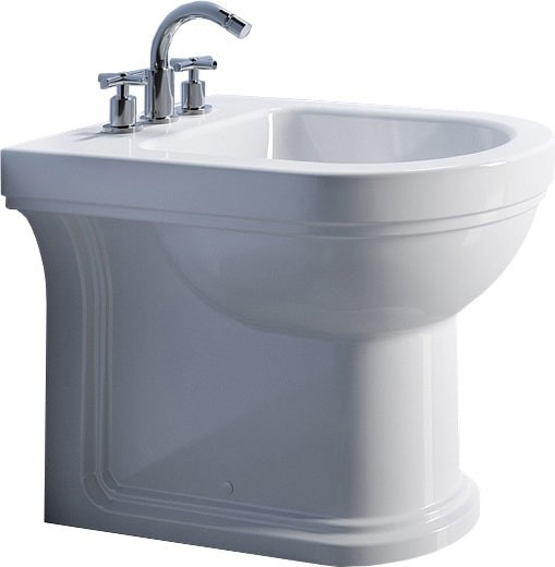 Биде напольное Catalano Canova Royal 1BICR00 53x36см, цвет белый