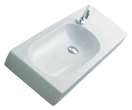 раковина подвесная/накладная disegno ceramica ovo ov090dx101
