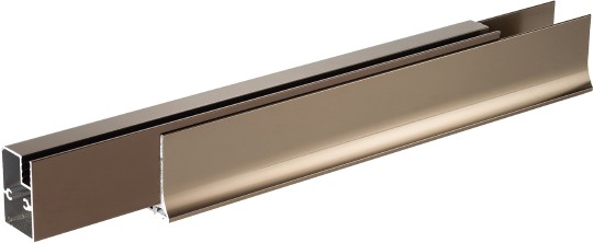душевой уголок vegas glass zs-f 90*80 05 02 профиль бронза, стекло шиншилла
