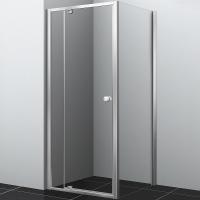 Душевой уголок WasserKRAFT Aula 90х100 11P18 профиль хром, стекло прозрачное