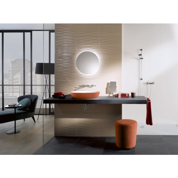 раковина villeroy & boch artis 419861bcw8 накладная, 61x41 см, rust (терракотовая) с покрытием ceramicplus