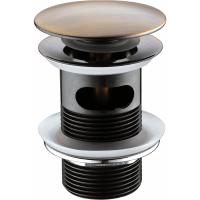 Донный клапан WasserKRAFT A046 click-clack, бронза светлая