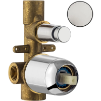 Скрытая часть Plumberia Selection IXO INT0036BO белый матовый