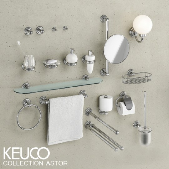 Ершик для унитаза Keuco Astor 02164 019000 хром