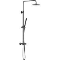 Душевая система Damixa Scandinavian Pure 936800300 с термостатом, цвет черный матовый