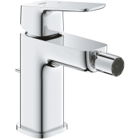 Смеситель Grohe Cubeo 1018100000 для биде, с донным клапаном, хром