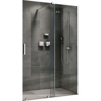 Душевая дверь Abber Komfort 120 AG90120 профиль хром, стекло прозрачное