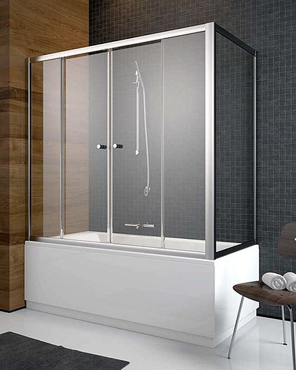 шторка для ванны radaway vesta dwd 160 прозрачное
