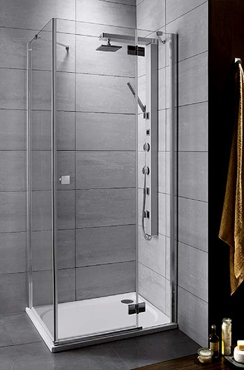 душевой уголок radaway almatea kdj 80 r×80 прозрачное