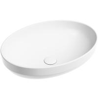Раковина Ceramicanova Element CN6056MW накладная, 50.2x36.5 см, белая матовая