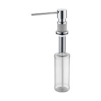 Дозатор для моющего средства Paulmark Kraft D003-328 Хром Бежевый