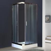 Душевой уголок Royal Bath HPD 100×80 RB8100 HPD-C-CH без поддона профиль хром, стекло рифленое