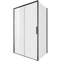 Душевой уголок Aquanet Pleasure Evo AE65-120×80-BT 120×80 324134 профиль черный, стекло прозрачное