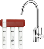 Смеситель для кухни Lemark Comfort LM3072C086 хром, с фильтром Optima