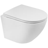 Унитаз BelBagno Sfera-R BB046CHR/BB902SC подвесной с сиденьем Микролифт