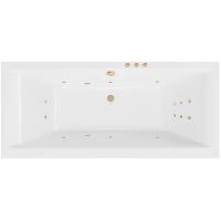 Акриловая ванна Excellent Savia Duo 170x80 "SMART" цвет золото