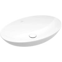 Раковина-чаша Villeroy & Boch Loop & Friends 4A470101 56x38,5 см, накладная, альпийский белый