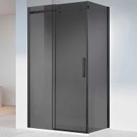 Душевой уголок Vincea Como-N 140×90 VSR-4CN9014CGB профиль черный, стекло тонированное