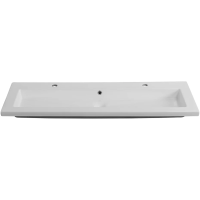 Раковина Cezares CZR-8070-120-1-2 121x46 см, накладная, белый