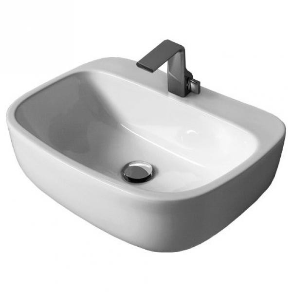 Накладная раковина в ванную 74 см Flaminia Mono MN74L