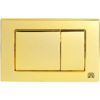 Кнопка для инсталляции Migliore Metal Dual ML.PLC-27.051.DO, цвет золото