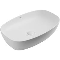 Раковина 60.5x39 см Abber Rechteck AC2206MW, белая матовый